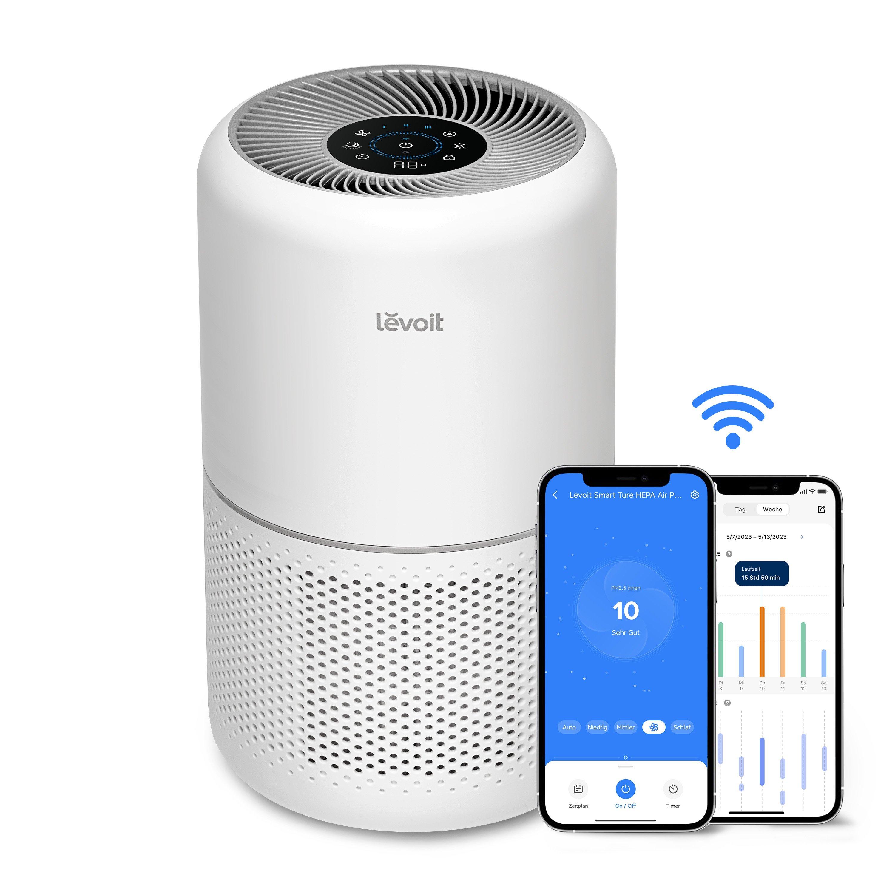 LEVOIT Smart Air Purifier for Home Bedroom H13 HEPA Air Filter eXtra